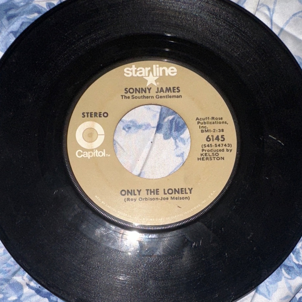 Sonny James 'Only The Lonely' Vinyl Record